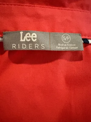 Lee Riders size small pink button down shirt thumbnail 7