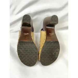 Dansko Rowena Sandals Cutout Leather Platform Clog Boho Sz EU 40 thumbnail 8