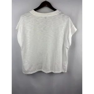 Women’s White House Black Market XL White T-Shirt thumbnail 3