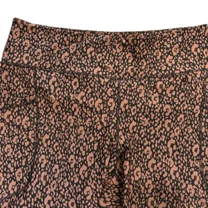 Old Navy Active Powersoft Leopard Pocket Leggings High Rise XL Go Dry 7/8 Casual thumbnail 2