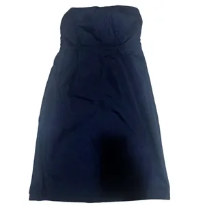Carefully Chosen ❤️ Navy Textured Strapless Occasion See Measurements for size thumbnail 4