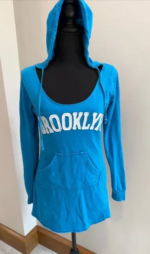 Brooklyn White Label cotton hoodie Size S thumbnail 1