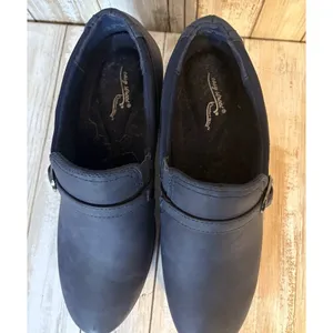 Easy Street Comfort Wave Pumps Womens 9M Navy Blue Excellent‎ Buckle Block Heel thumbnail 4