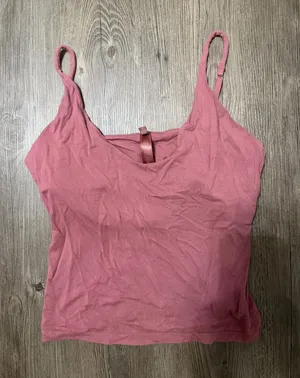 SKIMS pink tank top thumbnail 1