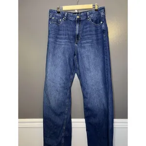 Aeropostale High Rise Wide Leg Jeans Womens Size 18 Medium Wash Blue Relaxed thumbnail 2