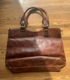 The Leather Store Bags Purse Brown Large Accessories Tote Everyday Casual thumbnail 1