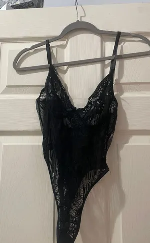 Black lingerie shirt thumbnail 1