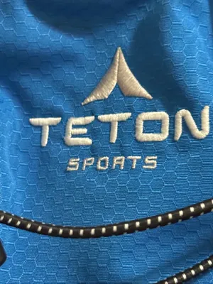 TETON Sports Oasis 1100 hiking gorpcore backpack blue rain cover thumbnail 4