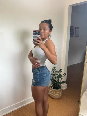 Hollister Shorts Jean High-Rise thumbnail 3