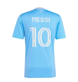 Lionel Messi Inter Miami CF adidas Originals 2025 Third Replica Player Jersey - Blue thumbnail 2
