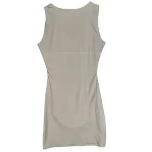 SPANX Women's Smoothing Shaping Bodysuit Mini‎ Dress Beige Sleeveless Medium thumbnail 2