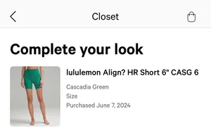 Lululemon Align Shorts 6" thumbnail 10
