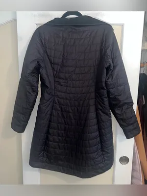 Marmot Black Long Puffer Jacket Size: Medium thumbnail 2