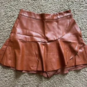 DO+BE Brown Leather Skirt thumbnail 1