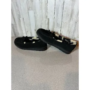 Womens Muk Luks Size 9.5 Flats Suede‎ Upper Moccasins thumbnail 3