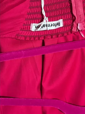 Reformation Kenzi Dress Pink thumbnail 7