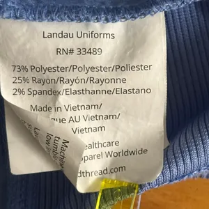 Landau ProfFlex Scrub‎ Top Blue S thumbnail 7