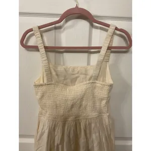 NWOT Band of the Free Indus Embroidered Boho Ruffled Tiered Dress, S thumbnail 6