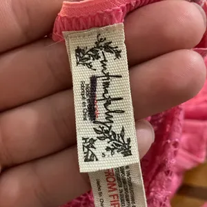 Free People Pink Lace Bralette Intimates Size Small thumbnail 2