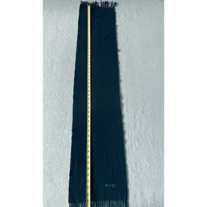 Vintage FENDI Green 100% Wool Muffler Scarf – Made in Italy thumbnail 5
