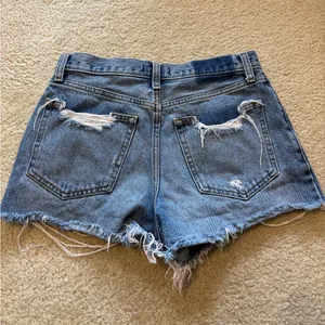 Abercrombie Distressed Jean Shorts thumbnail 3