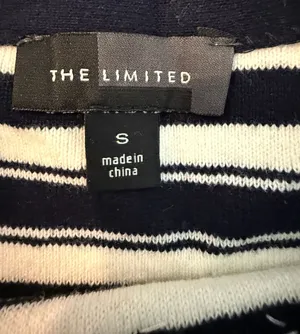 The‎ Limited Striped Embellished Sweater Size S thumbnail 2