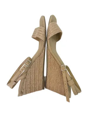 Joie Women's 8.5 Square Toe Wedge Block Heel Sandals thumbnail 7