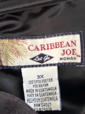 Caribbean Joe Black Bomber Jacket thumbnail 2