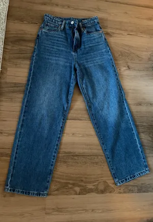 BLANKNYC High-Waisted Straight Jeans thumbnail 1