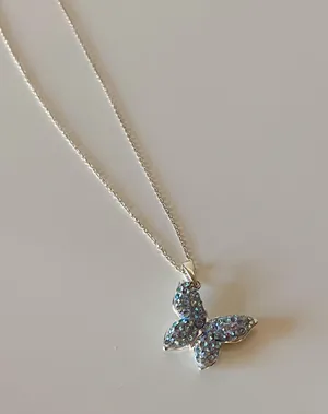Boutique Butterfly Necklace thumbnail 4