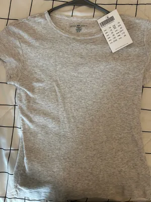 Brandy melville grey tee  thumbnail 1