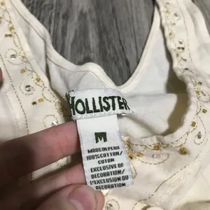 🌿Hollister Beige Tank Top; size medium thumbnail 2