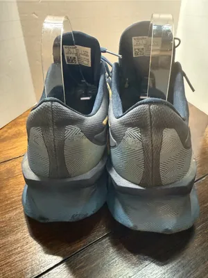 Asics navy and gold performance running sneaker thumbnail 5