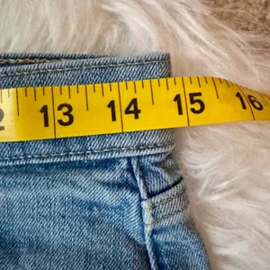 Gap (6S) High Rise Straight Leg Denim with minimal distressing thumbnail 6