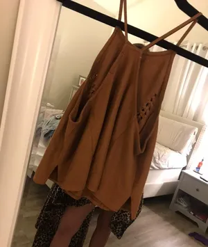Suede Top Brown thumbnail 3