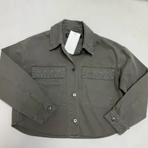 Zara Green Utility Jacket NWT thumbnail 8