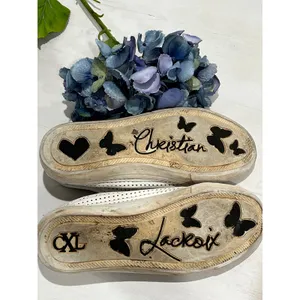 Christian Lacroix White Leather‎ Sneakers Perforated Detail Women's thumbnail 8