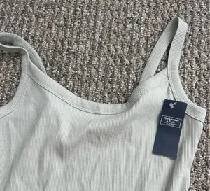 Abercrombie & Fitch soft AF rib bodysuit NWT thumbnail 2
