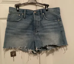 Madewell Relaxed Denim Shorts Size 30 thumbnail 1