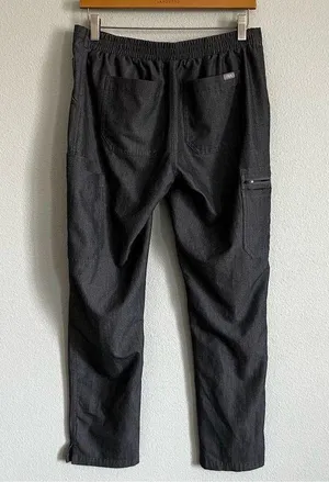 FIGS Yola Graphite Skinny Scrub Pants. Size Small thumbnail 5
