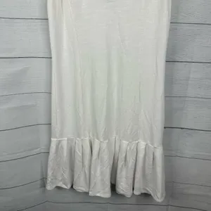 Monrow Womens Small White Sleeveless Tennis Dress Stretch Pleated Pickleball thumbnail 5