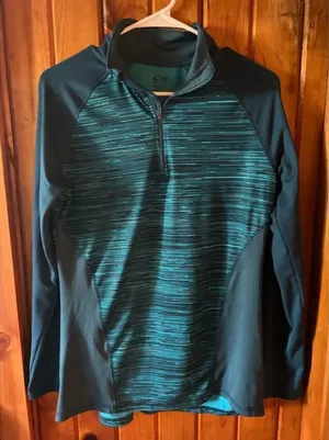 Champion Women's Pullover Size M long‎ Sleeve Duo Dry 1/4 Zip thumbnail 1