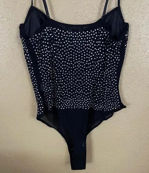 Forever 21 bedazzled jewel bustier bodysuit thumbnail 2