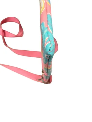 Simply Southern Crossbody Bag Pink Tropical Horseshoes Pockets Zippered thumbnail 7