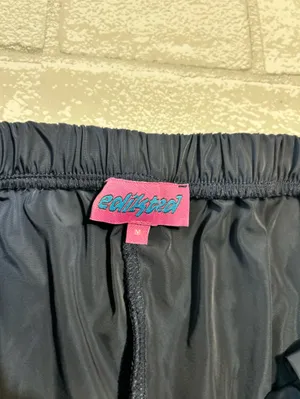 Edikted Remy Tie Sporty Track Pants Navy size Medium thumbnail 6