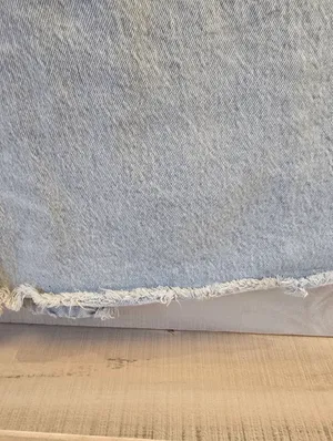 {10x32} Wrangler High Rise Fierce Flare Light Blue Denim Jeans Women's thumbnail 9