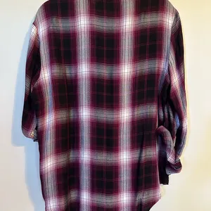 Express Button Front Plaid Flannel Shirt thumbnail 2