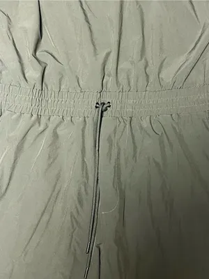 Abercrombie & Fitch Olive Green Traveler Jumpsuit XL Active Drawstring thumbnail 2