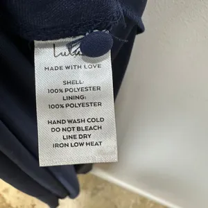 Lulus Confidently Charismatic Navy Blue Backless Halter Maxi Dress Large NWT thumbnail 10