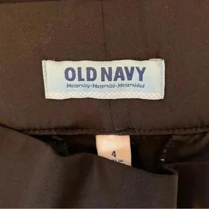 Old Navy Maternity black dress pants size 4‎ thumbnail 4